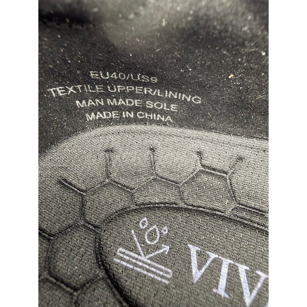 Vivaia Izabel Walker Pro Hybrid Comfort Support Knit Water RPT Flats Black 9 - Picture 4 of 11